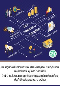 แผนปฏิบัติการป้องกันและปราบปรามการทุจริตประพฤติมิชอบและการส่งเสริมคุ้มครองจริยธรรม สผ. ประจำปีงบประมาณ พ.ศ. ๒๕๖๓