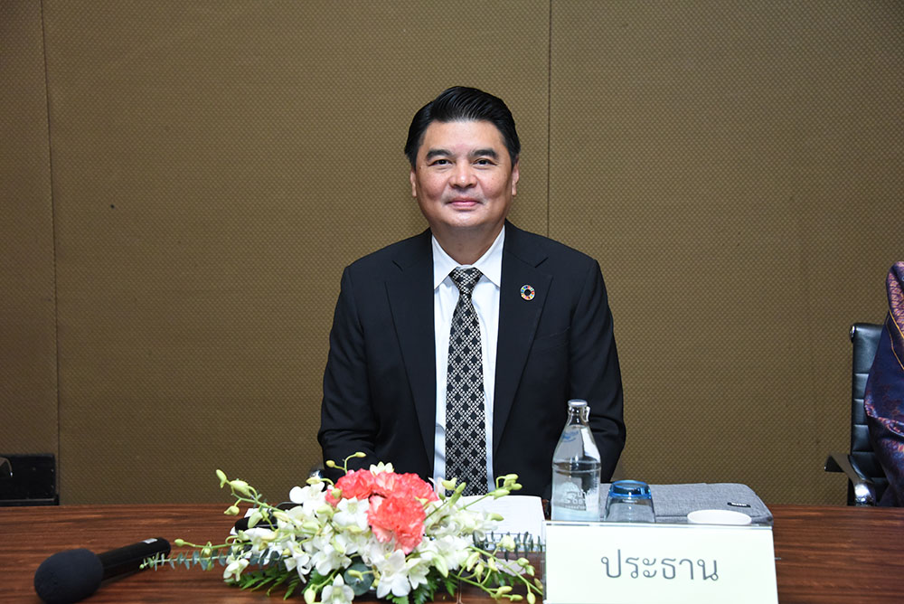 สำนักงานนโยบายและแผนทรัพยากรธรรมชาติและสิ่งแวดล้อม (สผ.) โดยกองประสานการจัดการ การเปลี่ยนแปลงสภาพภูมิอากาศ (กปอ.) ร่วมกับกรมทรัพยากรทางทะเลและชายฝั่ง จัดการประชุมคณะกรรมการกำกับโครงการการสร้างภูมิคุ้มกันต่อผลกระทบจากการเปลี่ยนแปลงสภาพภูมิอากาศในพื้นที่ทางทะเลและชายฝั่งตามแนวอ่าวไทย (Increasing resilience to climate change impacts in marine and coastal areas along the Gulf of Thailand) สำนักงานนโยบายและแผนทรัพยากรธรรมชาติและสิ่งแวดล้อม (สผ.) โดยกองประสานการจัดการ การเปลี่ยนแปลงสภาพภูมิอากาศ (กปอ.) ร่วมกับกรมทรัพยากรทางทะเลและชายฝั่ง จัดการประชุมคณะกรรมการกำกับโครงการการสร้างภูมิคุ้มกันต่อผลกระทบจากการเปลี่ยนแปลงสภาพภูมิอากาศในพื้นที่ทางทะเลและชายฝั่งตามแนวอ่าวไทย (Increasing resilience to climate change impacts in marine and coastal areas along the Gulf of Thailand)