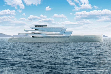 เรือยอร์ชล่องหน เพกาซัส 88m สร้างจาก 3D Printing เรือยอร์ชล่องหน เพกาซัส 88m สร้างจาก 3D Printing