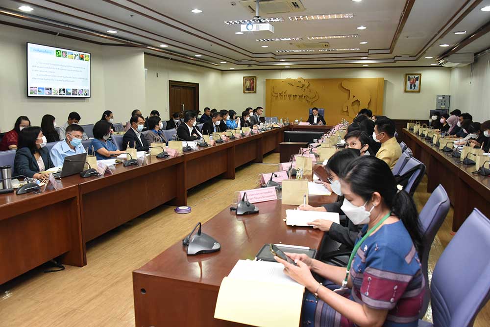 ภาพในการประชุมคณะกรรมการอนุรักษ์และใช้ประโยชน์ความหลากหลายทางชีวภาพแห่งชาติ (กอช.) ครั้งที่ 1/2566 เมื่อวันพฤหัสบดีที่ 9 มีนาคม 2566 เวลา 09.00 น. ณ ห้องประชุม 202 ชั้น 2 กระทรวงทรัพยากรธรรมชาติและสิ่งแวดล้อม ภาพในการประชุมคณะกรรมการอนุรักษ์และใช้ประโยชน์ความหลากหลายทางชีวภาพแห่งชาติ (กอช.) ครั้งที่ 1/2566 เมื่อวันพฤหัสบดีที่ 9 มีนาคม 2566 เวลา 09.00 น. ณ ห้องประชุม 202 ชั้น 2 กระทรวงทรัพยากรธรรมชาติและสิ่งแวดล้อม