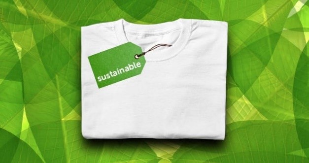 เสื้อยืดที่ติดป้าย Sustainable