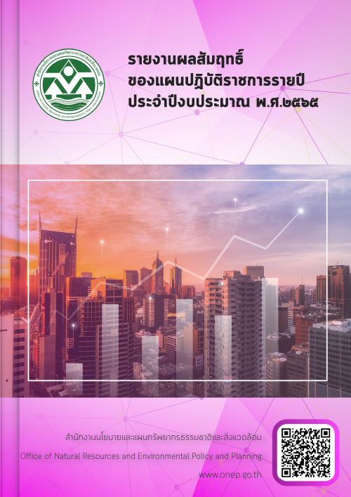 รายงานผลสัมฤทธิ์ของแผนปฏิบัติราชการรายปี ประจำปีงบประมาณ พ.ศ. 2565