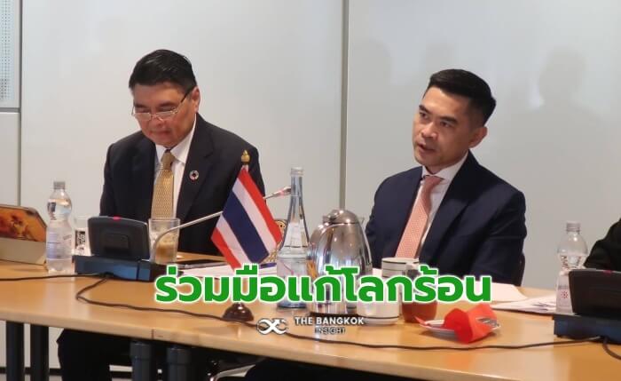 เลขาธิการ สผ. และรองเลขาธิการ สผ. ร่วมมือแก้โลกร้อน เลขาธิการ สผ. และรองเลขาธิการ สผ. ร่วมมือแก้โลกร้อน