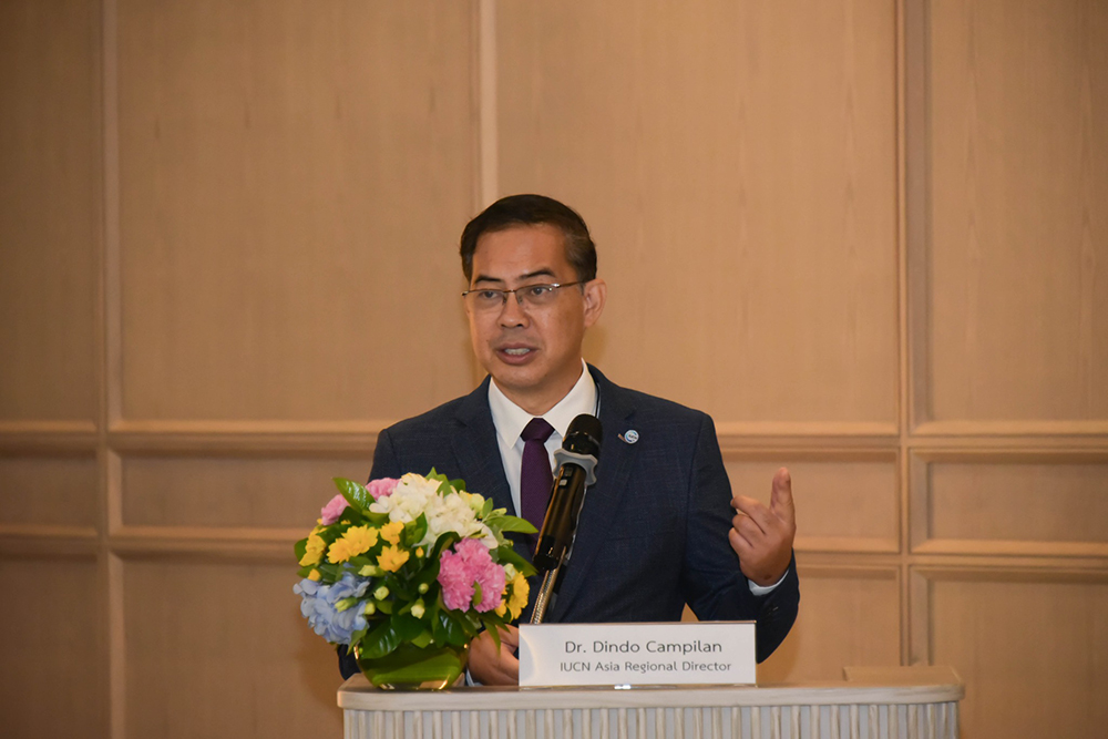 Miss Pimpavadee Phaholyothin Chief Executive Officer WWF-Thailand Dr.Dindo Campilan
IUCN Asia Regional Director