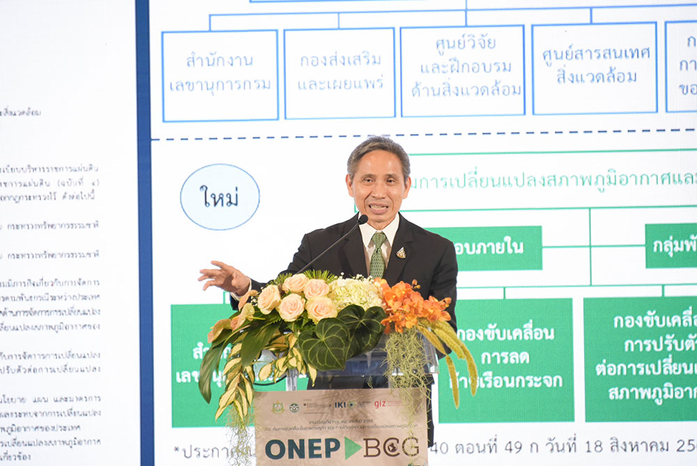 นายเถลิงศักดิ์ เพ็ชรสุวรรณ รองปลัดกระทรวงทรัพยากรธรรมชาติและสิ่งแวดล้อม ให้เกียรติเป็นประธานในพิธีเปิดการประชุมวิชาการฯ และกล่าวปาฐกถาพิเศษ นายเถลิงศักดิ์ เพ็ชรสุวรรณ รองปลัดกระทรวงทรัพยากรธรรมชาติและสิ่งแวดล้อม ให้เกียรติเป็นประธานในพิธีเปิดการประชุมวิชาการฯ และกล่าวปาฐกถาพิเศษ