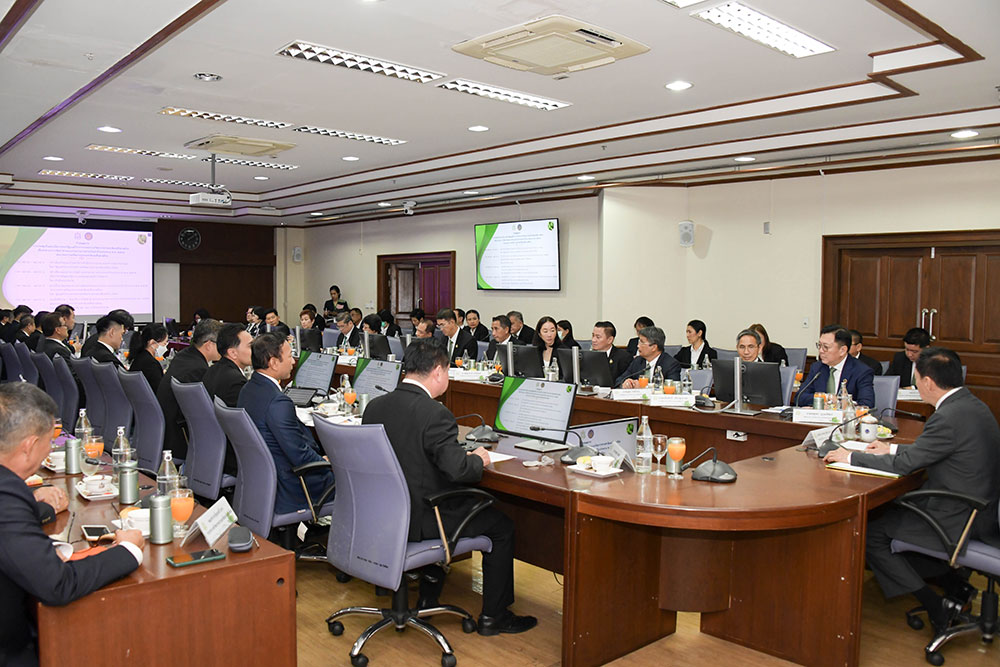 ผู้บริหาร ทส. เข้าร่วม ณ ห้องประชุม 202 ชั้น 2 กระทรวงทรัพยากรธรรมชาติและสิ่งแวดล้อม ผู้บริหาร ทส. เข้าร่วม ณ ห้องประชุม 202 ชั้น 2 กระทรวงทรัพยากรธรรมชาติและสิ่งแวดล้อม