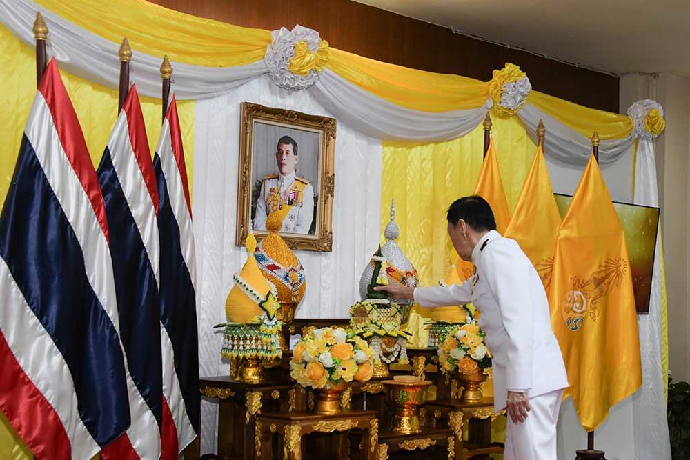 พลตำรวจเอก พัชรวาท วงษ์สุวรรณ รองนายกรัฐมนตรีและรัฐมนตรีว่าการกระทรวงทรัพยากรธรรมชาติและสิ่งแวดล้อม เป็นประธานในพิธีฯ พลตำรวจเอก พัชรวาท วงษ์สุวรรณ รองนายกรัฐมนตรีและรัฐมนตรีว่าการกระทรวงทรัพยากรธรรมชาติและสิ่งแวดล้อม เป็นประธานในพิธีฯ