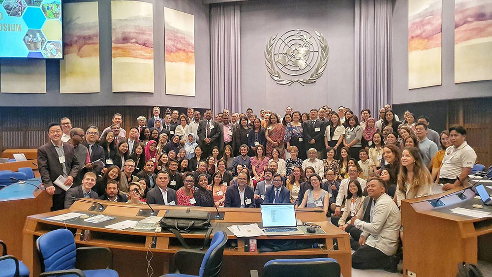 ผู้เข้าร่วมการประชุม TEEBAgriFood Global Symposium ผู้เข้าร่วมการประชุม TEEBAgriFood Global Symposium