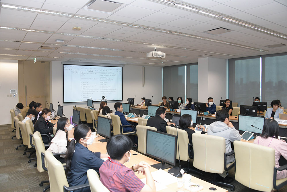 การประชุมคณะทำงานจัดทำรายงานประจำปี สผ. ครั้งที่ 2/2566 การประชุมคณะทำงานจัดทำรายงานประจำปี สผ. ครั้งที่ 2/2566