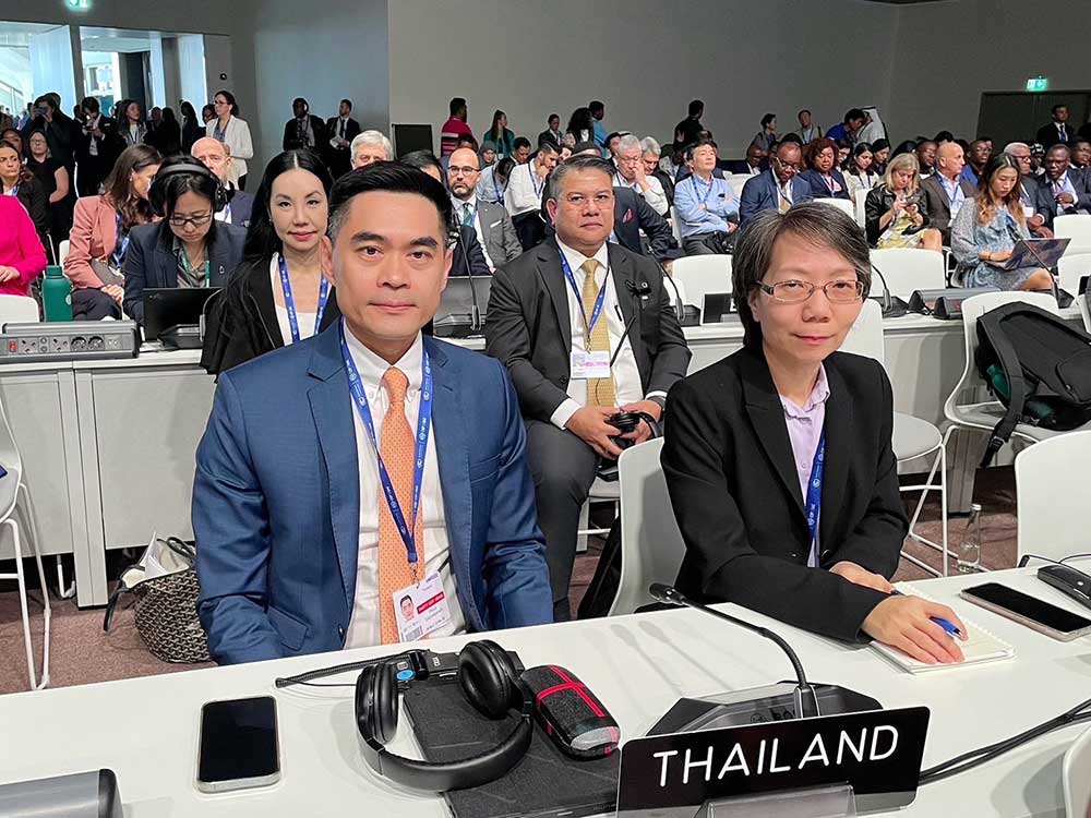 ดร.พิรุณ สัยยะสิทธิ์พานิช เลขาธิการ สผ. เข้าร่วมสังเกตการณ์ใน World Climate Action Summit ดร.พิรุณ สัยยะสิทธิ์พานิช เลขาธิการ สผ. เข้าร่วมสังเกตการณ์ใน World Climate Action Summit