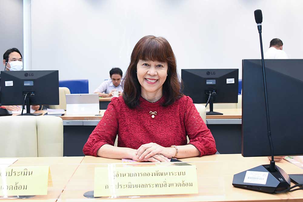 นางเสาวภา หิญชีระนันทน์ ผู้อำนวยการกองพัฒนาระบบการประเมินผลกระทบสิ่งแวดล้อม นางเสาวภา หิญชีระนันทน์ ผู้อำนวยการกองพัฒนาระบบการประเมินผลกระทบสิ่งแวดล้อม