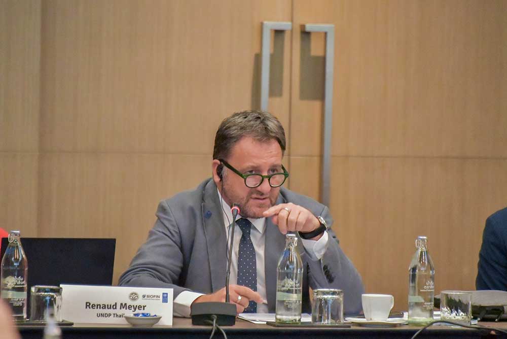 Mr. Renaud Meyer, Resident Representative โครงการพัฒนาแห่งสหประชาชาติ (UNDP) ประเทศไทย Mr. Renaud Meyer, Resident Representative โครงการพัฒนาแห่งสหประชาชาติ (UNDP) ประเทศไทย