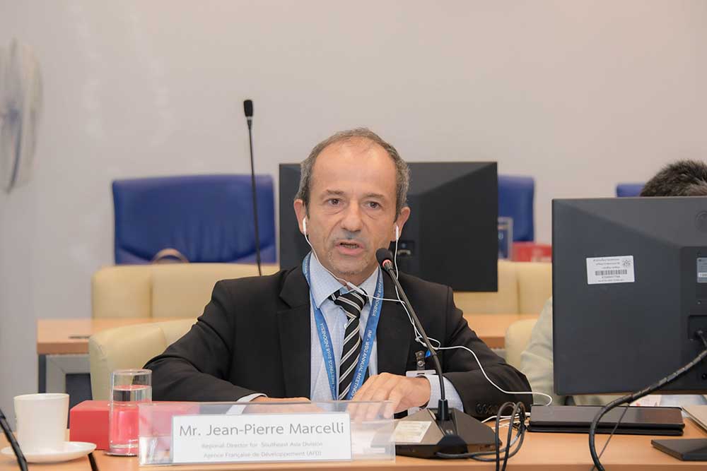 Mr. Jean-Pierre Marcelli, AFD Southeast Asia Regional Director Mr. Jean-Pierre Marcelli, AFD Southeast Asia Regional Director