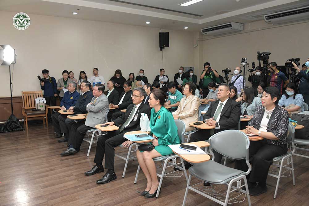 ภาพรวมของพิธีเปิดการแถลงข่าวในครั้งนี้