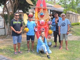 งาน Art trash international เพื่อรณรงค์เรื่องการทิ้งขยะในแหล่งท่องเที่ยว งาน Art trash international เพื่อรณรงค์เรื่องการทิ้งขยะในแหล่งท่องเที่ยว