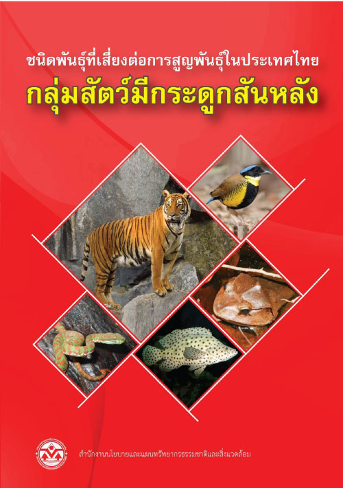 ชนิดพันธุ์ที่เสี่ยงต่อการสูญพันธุ์ในประเทศไทย กลุ่มสัตว์มีกระดูกสันหลัง