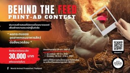 องค์กรพิทักษ์สัตว์แห่งโลก เปิดประลองไอเดีย “Print Ads Contest” สะท้อนวิกฤต “ผลกระทบอุตสาหกรรมข้าวโพดอาหารสัตว์ต่อสิ่งแวดล้อม” องค์กรพิทักษ์สัตว์แห่งโลก เปิดประลองไอเดีย “Print Ads Contest” สะท้อนวิกฤต “ผลกระทบอุตสาหกรรมข้าวโพดอาหารสัตว์ต่อสิ่งแวดล้อม”