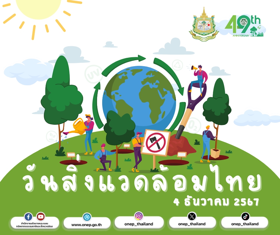 4 ธันวาคม วันสิ่งแวดล้อมไทย