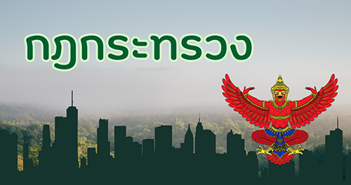 กฎกระทรวง