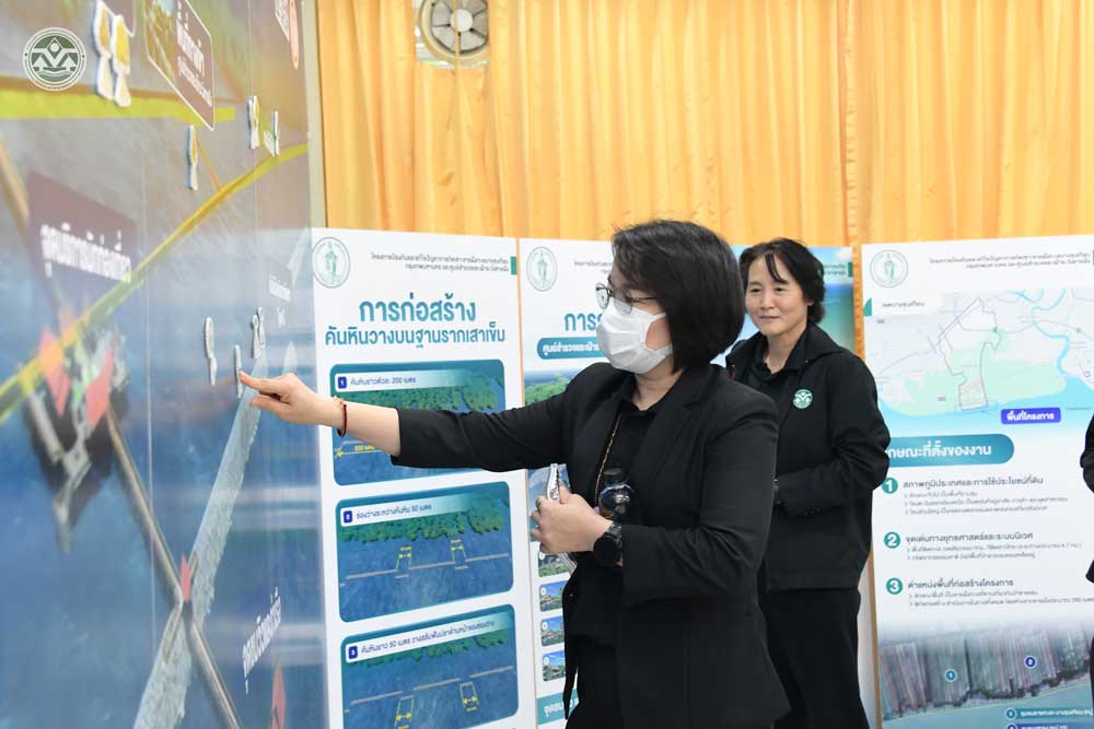 สผ. เข้าร่วมพิธีเปิดงานโครงการก่อสร้างและประชาสัมพันธ์โครงการป้องกันและแก้ไขปัญหาบางขุนเทียน กรุงเทพมหานครและศูนย์สำรวจและเฝ้าระวังชายฝั่ง สผ. เข้าร่วมพิธีเปิดงานโครงการก่อสร้างและประชาสัมพันธ์โครงการป้องกันและแก้ไขปัญหาบางขุนเทียน กรุงเทพมหานครและศูนย์สำรวจและเฝ้าระวังชายฝั่ง