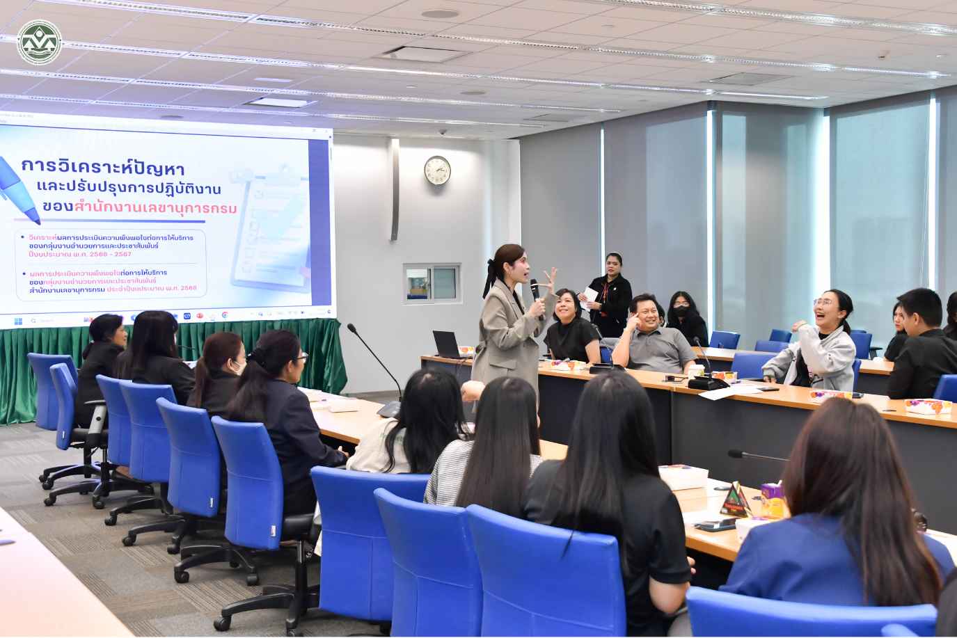 สำนักงานเลขานุการกรม ยกระดับ Level Up พร้อมซัพพอร์ตทุกภารกิจ สผ. สำนักงานเลขานุการกรม ยกระดับ Level Up พร้อมซัพพอร์ตทุกภารกิจ สผ.