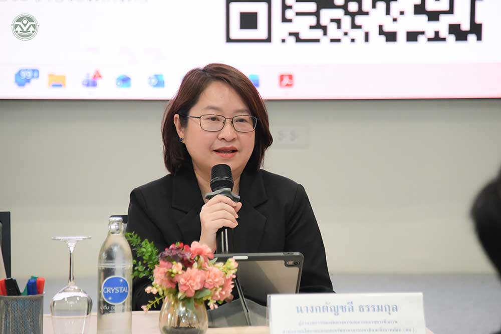 นางกตัญชลี ธรรมกุล ผู้อำนวยการกองจัดการความหลากหลายทางชีวภาพ เป็นประธานเปิดการประชุมเชิงปฏิบัติการเพื่อรับฟังความเห็นจากผู้มีส่วนได้ส่วนเสียต่อ (ร่าง) กรอบแนวทางการพัฒนาระบบคลังข้อมูลความหลากหลายทางชีวภาพของประเทศไทย (TH-BIF) ระยะ 5 ปี (พ.ศ. 2571–2575) นางกตัญชลี ธรรมกุล ผู้อำนวยการกองจัดการความหลากหลายทางชีวภาพ เป็นประธานเปิดการประชุมเชิงปฏิบัติการเพื่อรับฟังความเห็นจากผู้มีส่วนได้ส่วนเสียต่อ (ร่าง) กรอบแนวทางการพัฒนาระบบคลังข้อมูลความหลากหลายทางชีวภาพของประเทศไทย (TH-BIF) ระยะ 5 ปี (พ.ศ. 2571–2575)