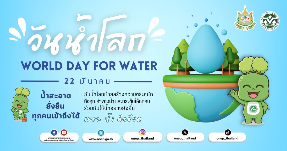 22 มีนาคม วันน้ำโลก