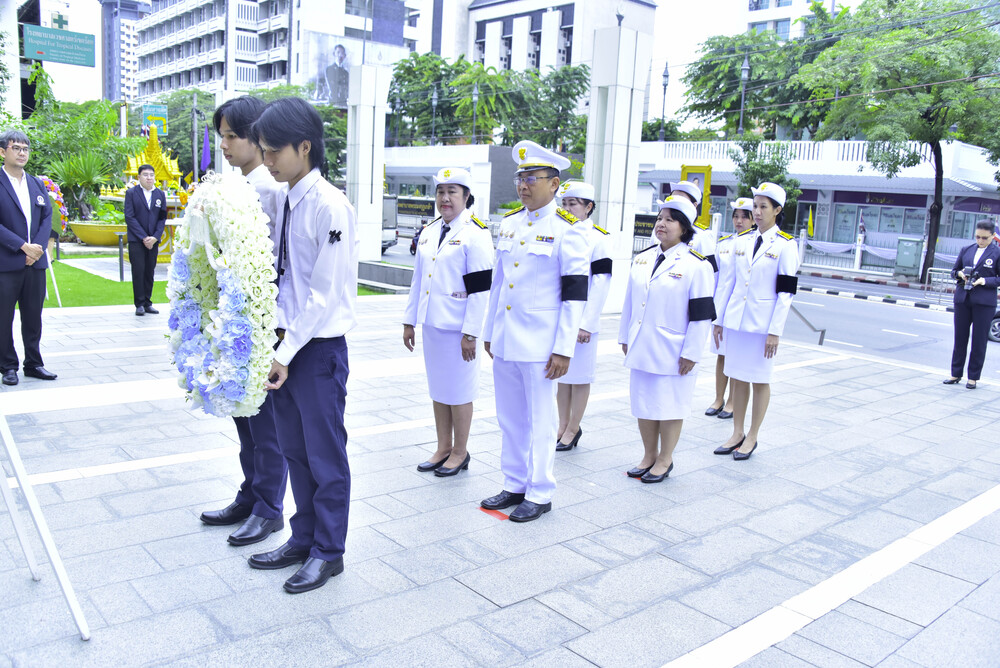 สผ. ร่วมวางพวงมาลาถวายราชสักการะ เนื่องใน “วันมหิดล” ประจำปี 2569 สผ. ร่วมวางพวงมาลาถวายราชสักการะ เนื่องใน “วันมหิดล” ประจำปี 2569